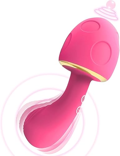 pink butt plug vibrator Silicone Tongue Licking Nipple Stimulator 10 Adjustable Vibration Sex Toys  for Women and Couples - Sex Toy, Rose Vibrator main image 1