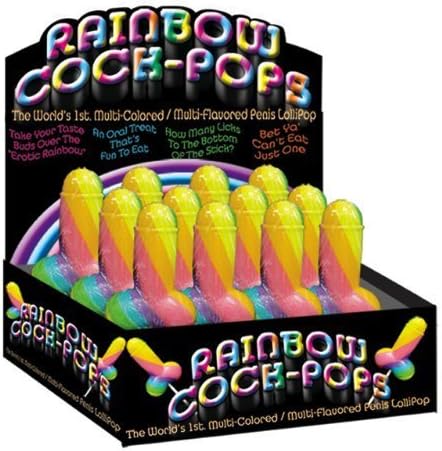 Rainbow Cock-Pops (Display) by Presidential Collection
