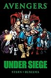 Front cover for the book Avengers: Under Siege by Roger Stern