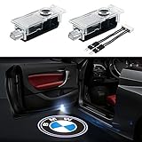 Car Door LED Logo Projector Light,Homose Ghost Shadow Welcome Lights Symbol Emblem Courtesy Step Lights Ground Lamp Kit (For BMW 2 Pack)