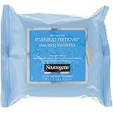 Neutrogena Makeup Remover Wipes, Daily Facial Cleanser Towelettes, Gently Removes Oil & Makeup, Alcohol-Free Makeup Wipes, 25