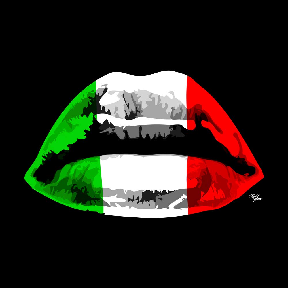 International Graphics - Finished Picture - Morgan, Paslier - ''Italian Kiss''- 30 x 30 cm - Direct printing on acrylic glass