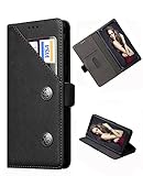 Galaxy Note 8 Case, Galaxy Note 8 Flip Case, Crosspace Galaxy Note 8 Wallet Case [Ultra Slim] PU Leather Magnetic Folio Book Stand Protective Cover for Samsung Galaxy Note 8-Black