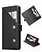 Galaxy Note 8 Case, Galaxy Note 8 Flip Case, Crosspace Galaxy Note 8 Wallet Case [Ultra Slim] PU Leather Magnetic Folio Book Stand Protective Cover for Samsung Galaxy Note 8-Black