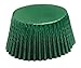 Fox Run Green Foil Disposable Bake Cups, 1.75 x 1.75 x 1