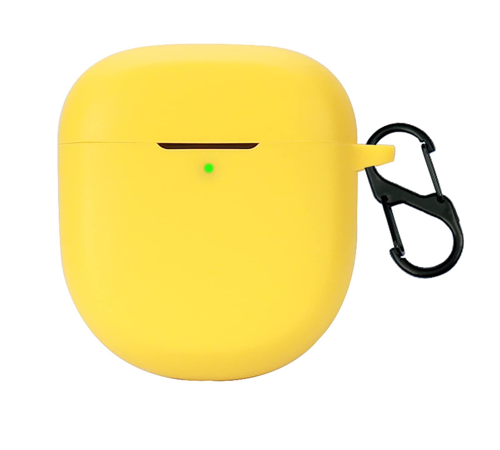 GIOPUEY Cilicone Case Compatible with Bose QuietComfort Earbuds II/Ultra 2023, Ultra-thin soft Cover, Slim-Fit,Anti-Fall,Not Easy to Dirty - Yellow