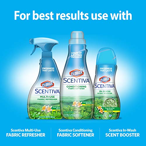 Clorox Scentiva Fabric Softening Dryer Sheets, 105 Sheets per Pack