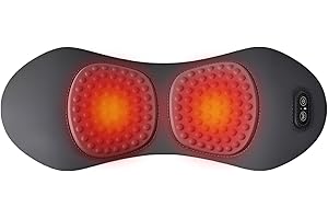 My Soothe Lab 3 in 1 Back Massager, Smooth Spine Triple Fusion Back Massager, Heated Vibration Traction, Three-Speed Constant