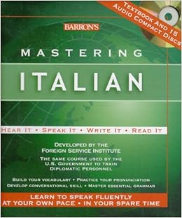 Mastering Italian With 15 Compact Discs Amazon Ca Foreign Service Language Institute Books