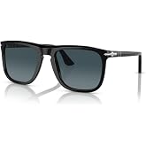 Persol PO3336S Aviator Sunglasses for Men for Women | In Black, Smoke &amp; Havana. Polarized options available. Bonus kit: cleaning spray, cloth, screwdriver &amp; mirror.