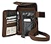 Rothco Heavyweight Canvas Travel Portfolio Bag – Crossbody Shoulder Bag – Heavy-Duty Cotton Canvas - Brown