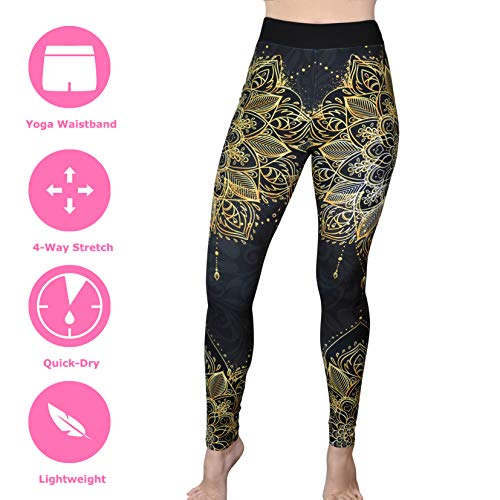 Comfy-Yoga-Pants-Workout-Capris-High-Waist-Workout-Leggings-for-Women-Lightweight-Printed-Yoga-Legging