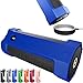 Amazon Tap Case Sling Cover [Anti-Roll] Easily Dock on Your USB Charger Cradle Base Now With The Best Bottomless Silicone Design by CUVR (Blue)