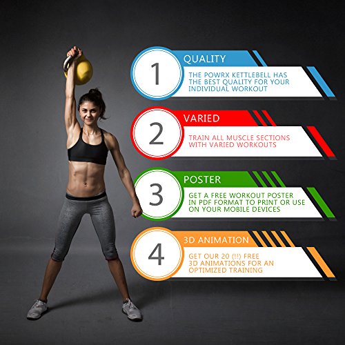 POWRX-Competition-Kettlebell-4--48-kg-in-Studio-Qualitaet-inkl-Workout-Wettkampf-Kugelhantel-Schwunghantel-Rundgewicht-in-versch-Farben
