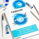 Canson Graduate Watercolour 250gsm A3 Pad 20 Sheets Cold Pressed view 4