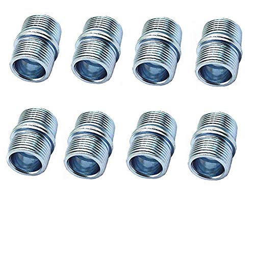 8 Piecs 1inch/25.4mm Diameter Connectors for 0.047"/1.2mm Thick Wire Shelve Shelving Unit Replacement Storage Shelves Part Metal Rack - Updated Version