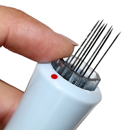 Punch Style Felting Needle Tool with 7 Barbed Needles Craft Wool Felt DIY Stitch