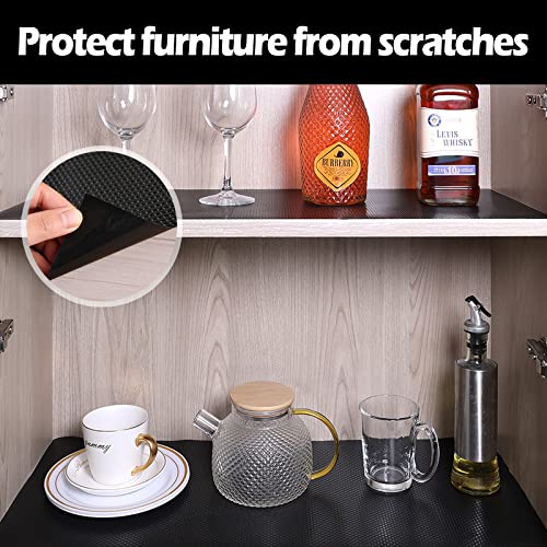 Pantry Shelf Liners for Wire Shelving Thick Shelf Liner Roll 14 INCH