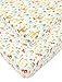 Waterproof Pack N Play/Mini Portable Crib Sheet Set 2 Pack 100% Jersey Cotton 190GSM Thickest Ultra Soft Stretchy for Baby Girl Boy Cute Animal by Knlpruhk
