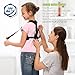 Zephyr Posture Corrector Back Brace, Provides Comfortable Anatomic Upper Back and Shoulder Support, Helps Correct Slouching, for Men and Women, Universal Size, Easy Adjustment, Black