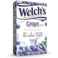 SINGLES TO GO! Welch's Drink Mix Grape, 6 Boxes and 36 Total Servings (Pack of 6)