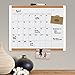 U Brands Magnetic Dry Erase Calendar Board, 20
