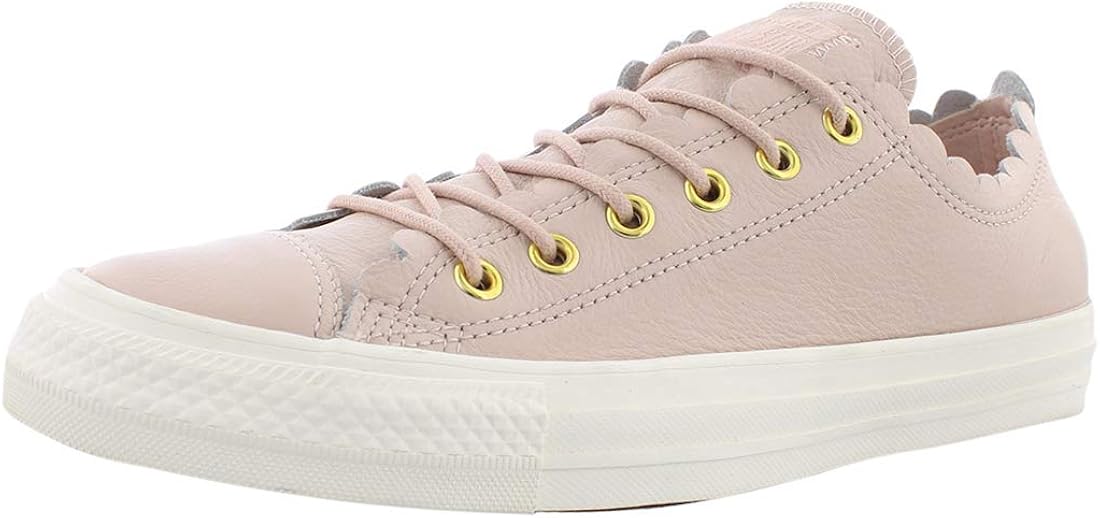 converse frilly thrills white leather