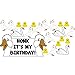 VictoryStore Yard Sign Outdoor Lawn Decorations: Birthday Yard Decoration, Honk It's My Birthday, with Stakes