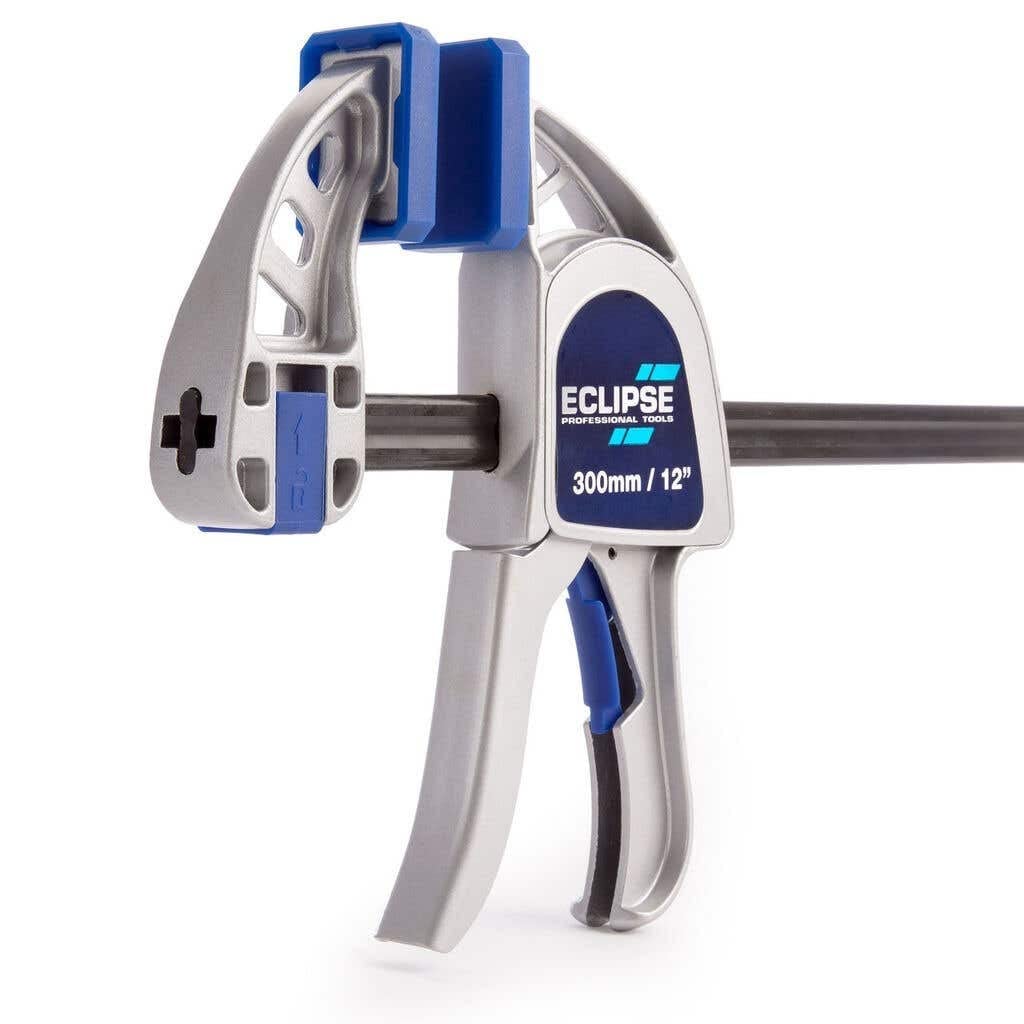 Eclipse Professional Tools EOHBC12-HD Heavy Duty One Handed Bar Clamp 300mm (12")
