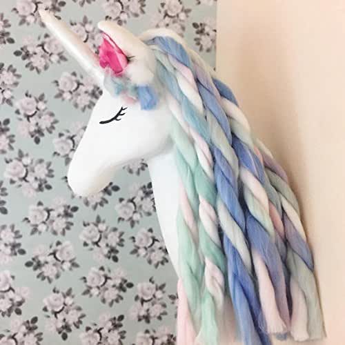 Faux Taxidermy Unicorn Unicorn Head Wall