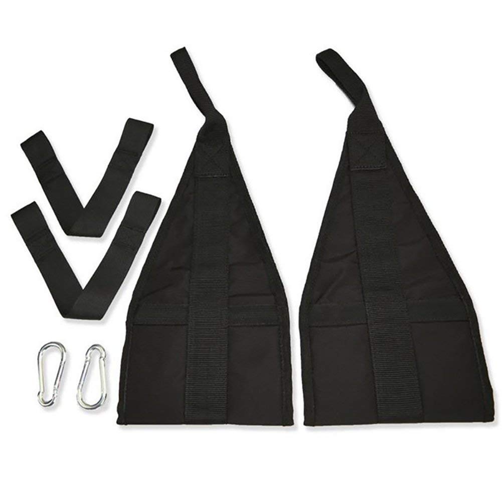 JERN AB Straps Arms Hanging Pull Up Belt Crunch Sling Abdominal Slings Workout Adjustable for Home Gym Use