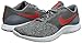 Nike Men's Flex Contact Running Shoes-Cool Grey/University Red-10.5