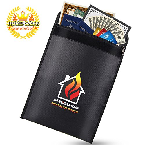 Fireproof document bag, sungwoo non-itchy silicone coat…