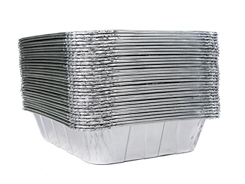 Aluminum Half Size Deep Foil Pan 30 packs Safe for use in freezer, oven, and steam table.pen,12 1/2" x 10 1/4" x 2 1/2" (-36 gauge-!) 2 Aluminum Half Size Deep Foil Pan 30 packs Safe for use in freezer, oven, and steam table.pen,12 1/2" x 10 1/4" x 2 1/2" (-36 gauge-!) - Image 3