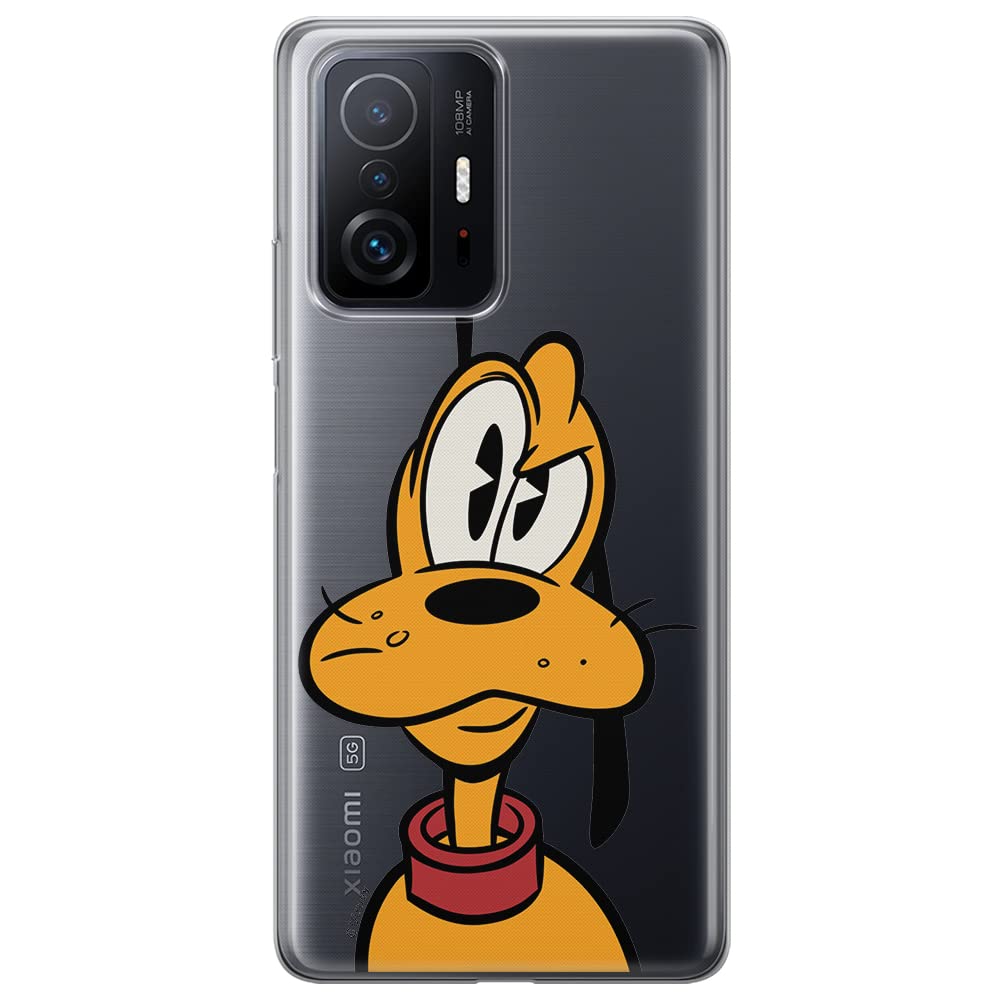 ERT GROUP mobile phone case for Xiaomi 11T 5G / 11T PRO 5G original and officially Licensed Disney pattern Pluto 001 optimally adapted to the shape of the mobile phone, partially transparent