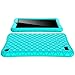 Bear Motion Silicone Case for All-New Fire 7 Tablet with Alexa - Anti Slip Shockproof Light Weight Kids Friendly Protective Case for Amazon Kindle Fire 7 (ONLY for 7th Generation 2017 Model) (Turquoise)