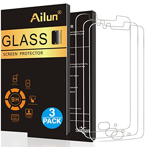 Ailun Screen Protector for Moto G5 [3Pack],Tempered Glass for Moto G5,9H Hardness,Ultra Clear,Anti-Scratch,Case Friendly-Siania Retail Package