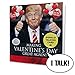 OUR FRIENDLY FOREST Talking Greeting Card - Donald Trump Valentines Card - Funny Valentine's Day Gift for Him or Her Glossy Finish Card with Audio Technology - Includes Envelope