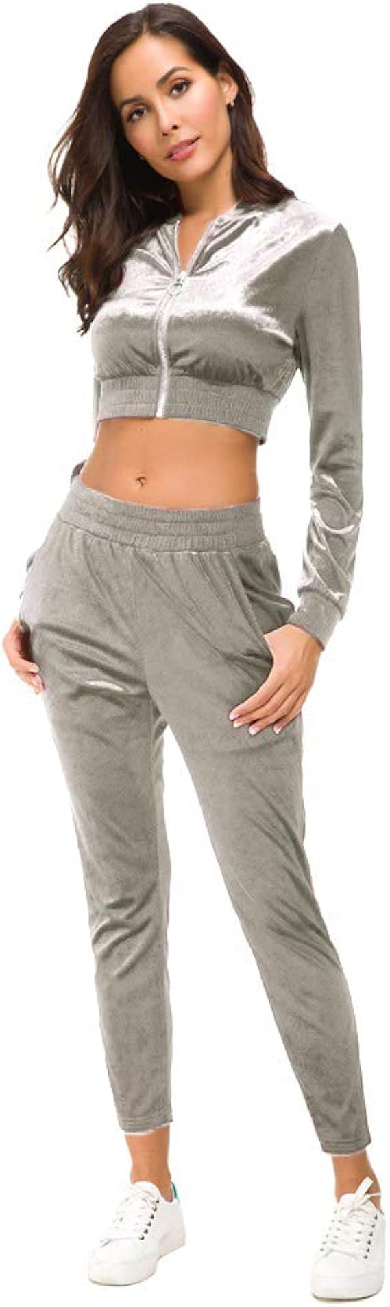 ladies leisure suits amazon