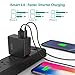 USB C Wall Charger RAVPower 24W Dual Type C Travel USB Charger 5V/3A Fast iSmart Charger Compatible iPhone X 8，Nintendo, Google Pixel XL, Galaxy S9 S8 Note8 (Black)