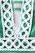CUPSHE Women's Thick Forest Deep V Neck Halter One-Piece Swimsuit, Green, Large