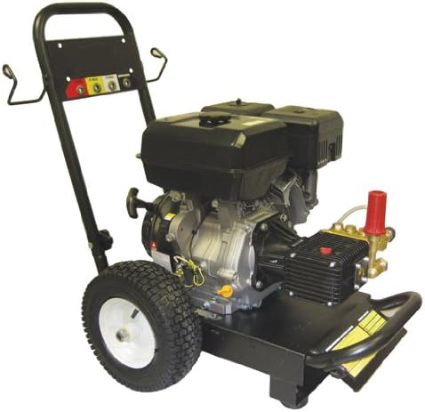 EconoMax EM15-P Cold Water Direct Drive Pressure Washer, 4000 PSI, 4.0 GPM, 15 HP, Powder-Coated Steel Frame