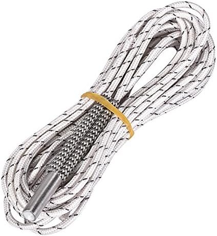 RISHIL WORLD 620mm 12V 50W 1M Ceramic Cartridge Heater Heating Tube for 3D Printer V6 J-Head Extruder