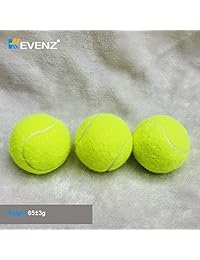 KEVENZ - Pelotas de tenis de entrenamiento avanzado, balón de práctica, raqueta de tenis