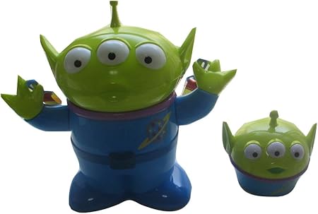 Amazon 東京ディズニーリゾート リトルグリーンメン ポップコーンバケット スーベニアケース 2点セット おもちゃ おもちゃ