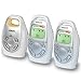 VTech DM223 Audio Baby Monitor with up to 1,000 ft of Range, Vibrating Sound-Alert, Talk-Back Intercom, Digitized Transmission & Belt Clip