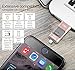 SCICNCE 128GB Flash Drive Intended for iPhone, USB Memory Stick Storage Backup for Photos Videos, Plug and Play No APP Required, Compatible with iPhone iPad Android and Computers (Dark Pink)