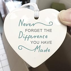 Never Forget the Difference You Have Made