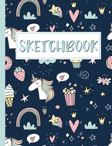 Sketchbook: a large journal with blank paper for drawing and sket…