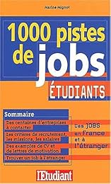 1000 pistes de jobs étudiants
